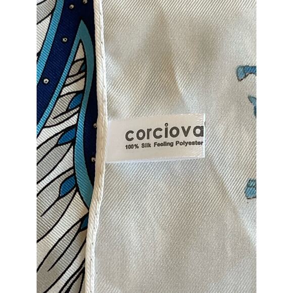 Extra Large Silk Polyester  Scarf Tops  Wraps Bandana 50 x 50 - Picture 8 of 11